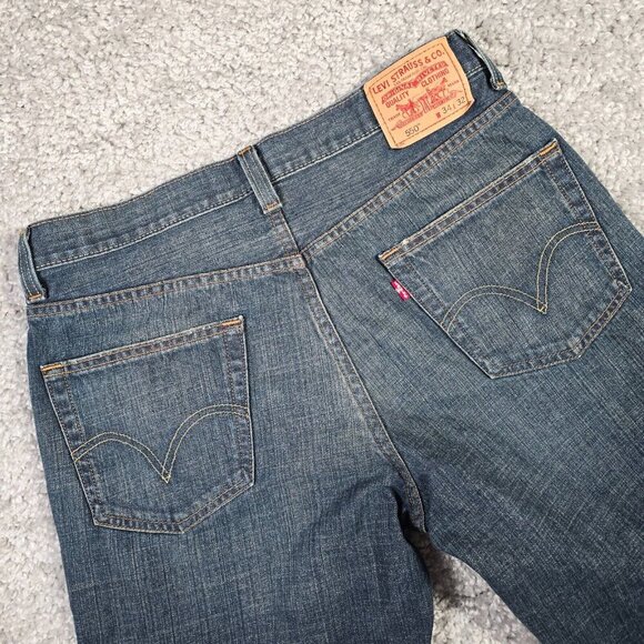 Levis‎ 550 Jeans Mens 34x32 Blue Relaxed Straight Fit Medium Wash Classic Denim - Picture 2 of 11